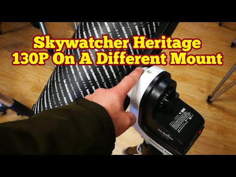 Skywatcher Heritage 130P On A Different Mount/SkyWatcher AZ-GTi WIFI GO-TO Alt-Azimuth Mount, Tripod
