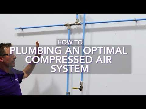 How To Plumb an Optimal Compressed Air System