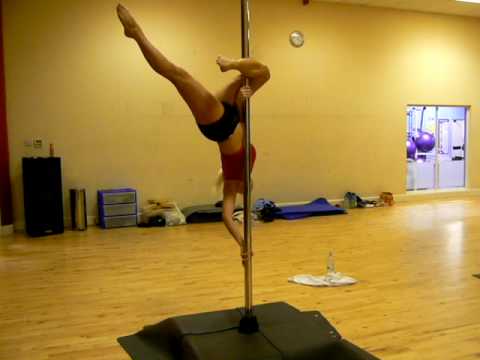 Pole Dance Jackknife Emma Simmonds