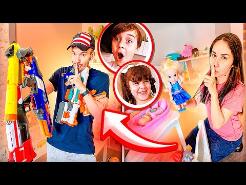 ESCONDEMOS todos os BRINQUEDOS do MARCOS e da LAURA - Família Brancoala