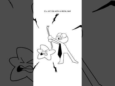 Twinkle twinkle little star I'll hit you a metal bar