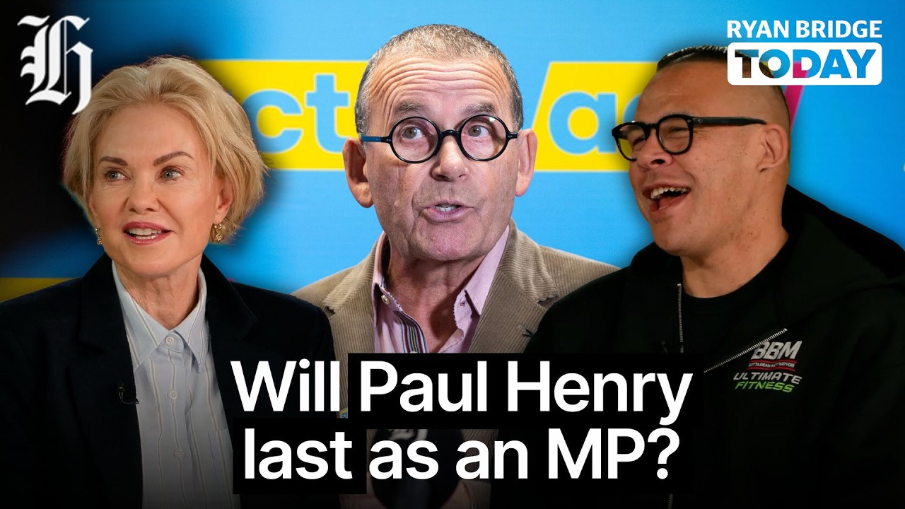 Will Paul Henry stick it out as an MP? | Ryan Bridge TODAY