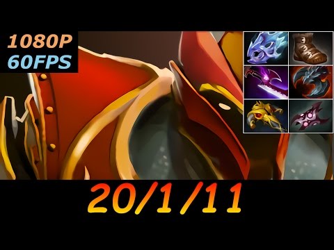 Dota 2 Dragon Knight Pro 20/1/11 (Kills/Deaths/Assists) Top MMR 747 GPM Ranked Full Gameplay