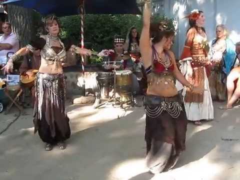 2014 Bristol Renaissance Faire Belly Dancers - Featuring Tatiana