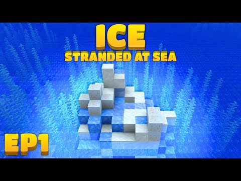 STRANDED ON AN ICEBERG! EP1 | Minecraft Ice [Modded Questing SkyBlock]