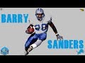 Barry Sanders (The Greatest Running back in NFL History)