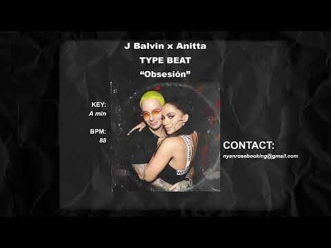 J Balvin x Anitta type beat "Obsesión" | Reggaeton type beat 2023