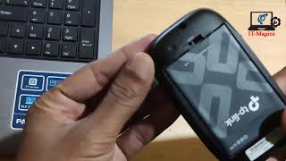 How to factory reset tp link 4G mobile router password