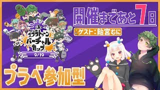 【プラベ参加型】スプラV杯まであと一週間！【#スプラV杯】