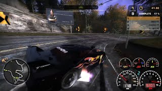 NFS MOST WANTED - Best car to beat new record (READ DESCRIPTION)