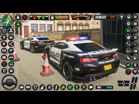 Highway Police Cop Car 3D Game🚓 Realistic Police Car Driving Games