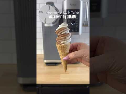 #sponsoredbyninja 🍦Ninja Swirl by CREAMi @NinjaKitchenUS 🔗in bio #ninjacreami #ninjaswirl