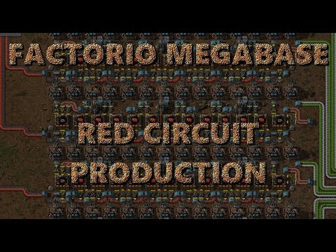 Factorio 0 16 Megabase Red Circuit Test
