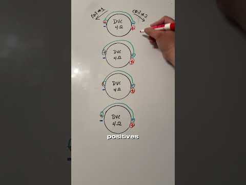 How To Wire 4 D4 Subs #Shorts #CarAudio #Subwoofer #Amplifier #Basshead