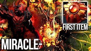 Miracle- Shadow Fiend Solar Crest First Item New Style? 9k MMR Dota 2