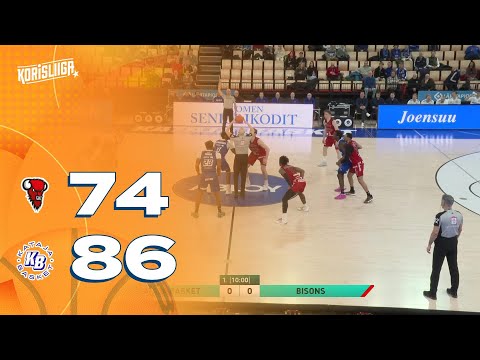 Kataja Basket vs. Bisons Loimaa - Game Highlights