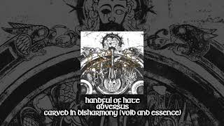 Music video thumbnail preview for Handful of Hate - Carved in Disharmony (Void and Essence) by Handful of Hate
