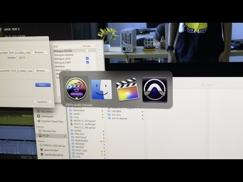 FCPX workflow to ProTools