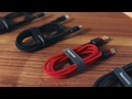 Дата-кабель Baseus Cafule CATKLF-C91 2m USB (тато)  -  USB Type C (тато) Black Red 4