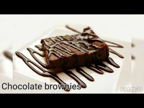 Chocolate cakes🎂,brownies, cupcakes🧁, ice cream🍨, cookies 🍪