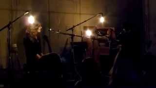 Sharon Van Etten acoustic - I Love You But I&#39;m Lost - live Munich 2014-08-12
