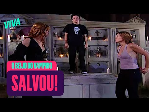 ZECA SALVA LÍVIA DE MARTA E VICTOR COM SEUS PODERES | O BEIJO DO VAMPIRO | MELHOR DO DIA