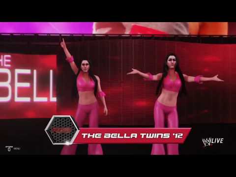 The Bella Twins '09 Showcase: Entrance, Signature, and Finishers (WWE 2K19)