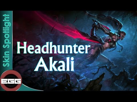 Headhunter Akali Skin Spotlight - League of Legends Skin Review [HD]