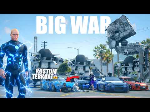 KEI DESTROYS ENEMIES WITH THE STRONGEST COSTUME! ENEMIES ARE FEARFUL!! GTA 5 ROLEPLAY