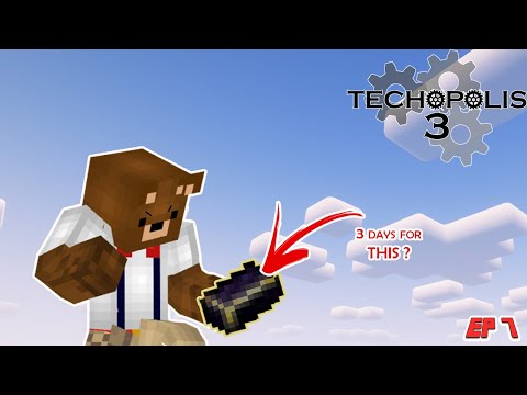 UNLOCKING THE POWER OF MEKANISM! - Techopolis 3 Modded Minecraft 1.21.1 Skyblock EP 7