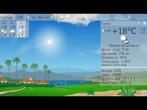 Погода. Сукко. 20.5.19 - 27.5.19