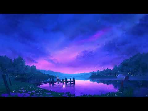 Anime Purple Evening Sky 4K  Screensaver Live Wallpaper (hình nền động phong cảnh đẹp nhất)