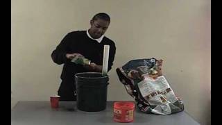 Deonte Curtis builds a Self-Watering Bucket