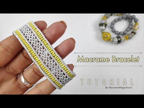 NEW Macrame Celtic Bracelet DIY Macrame Crafts