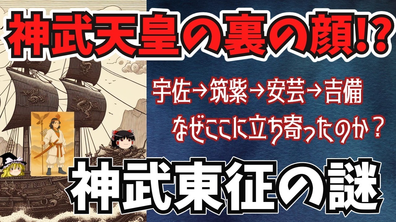 これが神武天皇の正体だ！東征は金儲けの旅!? 大和に向かった本当の理由に迫る！【ゆっくり歴史文化探検】