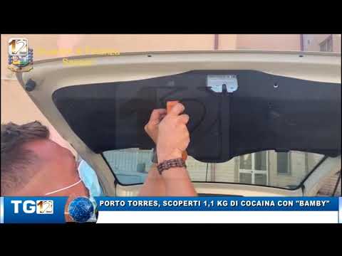PORTO TORRES, SCOPERTI 1,1 KG DI COCAINA CON “BAMBY”