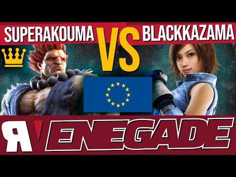 [TEKKEN 7] CLOSE SET!!! Super Akouma (Akuma) vs Blackkazama (Asuka) FT7 - EU RENEGADE #4