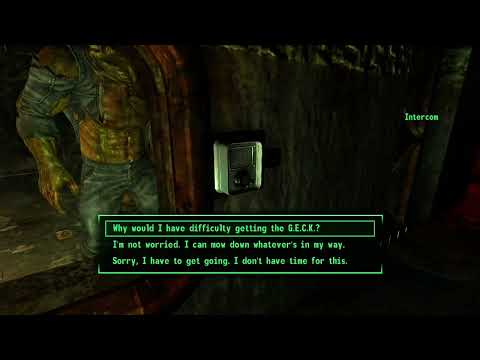meeting fawkes for the first time in fallout 3