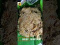 OVT Food Review A1 BEEF BIRIYANI CHICKEN BIRIYANI Both 2 5 ANNA NAGAR VIDEO Shorts