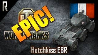 ► World of Tanks - Epic Games: Hotchkiss EBR [9 kills, 4560 dmg]