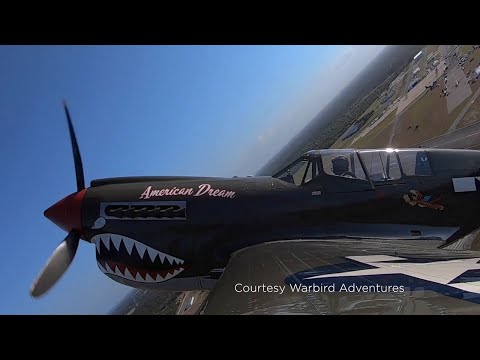 What it's like to fly the Curtiss P-40 Warhawk
