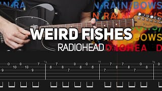Radiohead - Weird Fishes/Arpeggi (Guitar lesson with TAB)