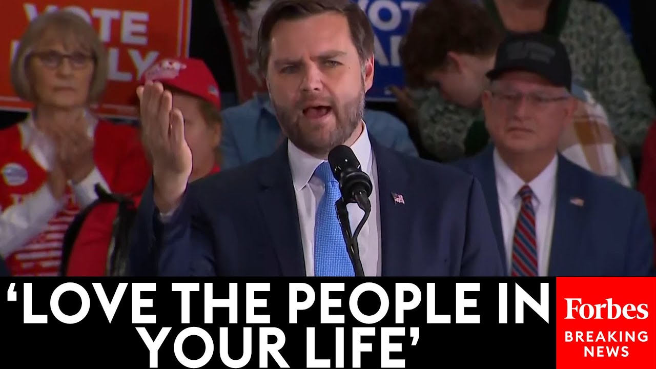 JUST IN: JD Vance Urges GOP Voters Not To Discard Friends, Family Who Vote Differently Than They Do