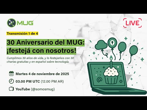 30 años del MUG | 10 versiones de .NET