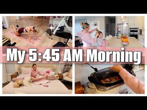 My 5:45 AM Morning Routine | How I Start My Day as a Mom of 4