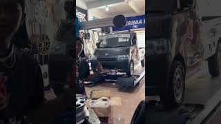 Download lagu ganti velg mobil granmax pakai HSR KLG R14 #velgmobil #hsr #granmaxpickup mp3
