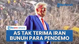 Rangkuman Demo Iran: Trump Siap Turun Tangan jika Pendemo Dibunuh, Pezeshkian Serukan Persatuan