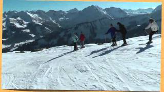 preview picture of video 'Skiing in the alps :  Ifen  Kleinwalsertal januari  2011'