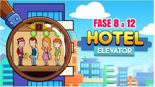 Hotel Elevator: Lift Simulator | Fase 8 a 12 | Jogos divertidos para Celular