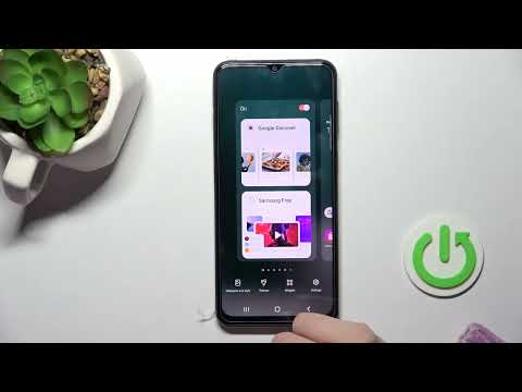Samsung Galaxy F23 - How To Enable & Disable Google Feed
